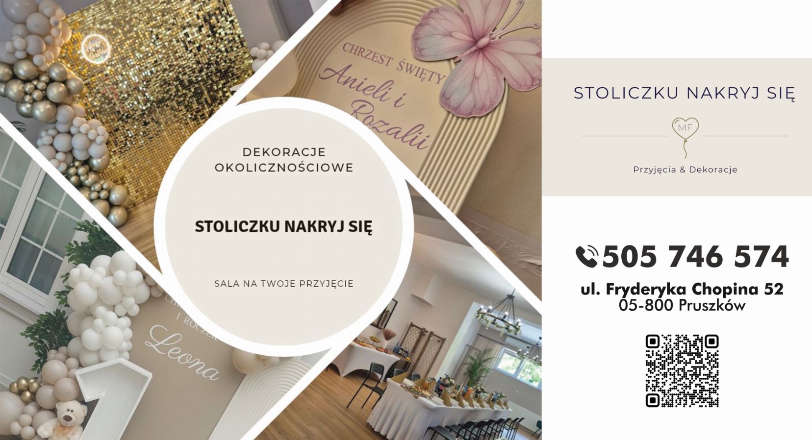 organizacja chrzcin, komunii PRUSZKÓW